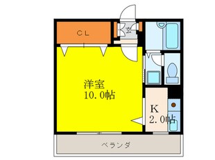 インターナショナルビルの物件間取画像